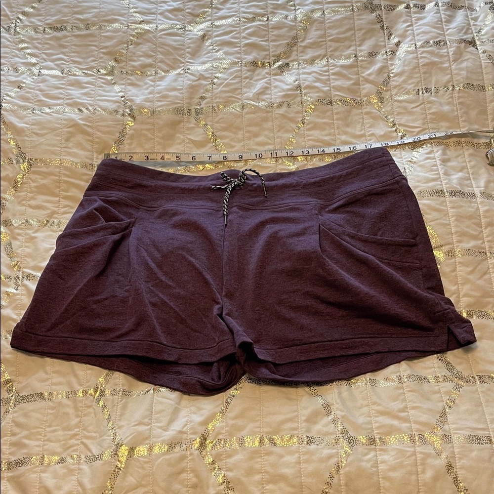 Lucy Women's Athletic Shorts in Deep Purple